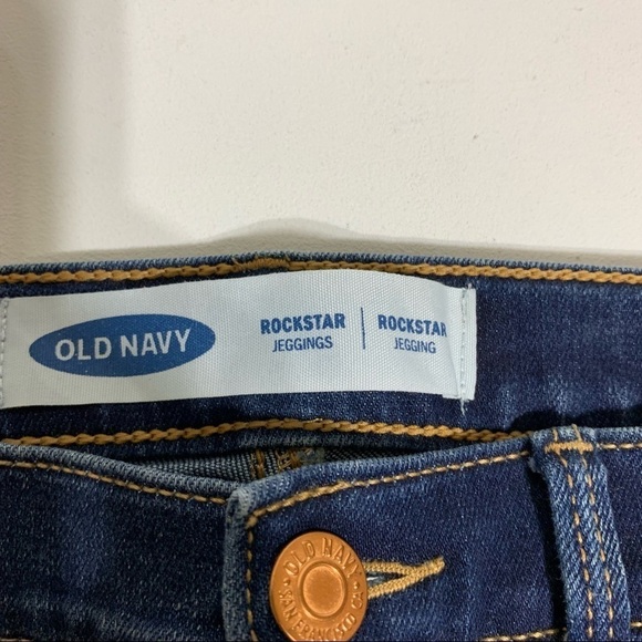 Old navy girls 10Y rockstar jeggings - Picture 2 of 4